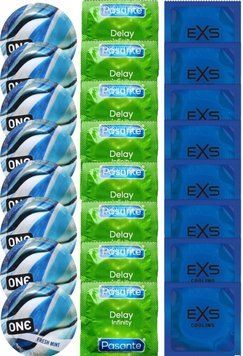Набір 24 шт ONE Fresh Mint + Delay Infinity + EXS Cooling  SOS7488 фото