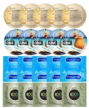 Набір 20 шт ONE 𝐕𝐀𝐍𝐈𝐒𝐇 𝐇𝐲𝐩𝐞𝐫𝐭𝐡𝐢𝐧 + ONE Island Punch + Pasante Cooling + EXS Snug Fit SOS7240 фото