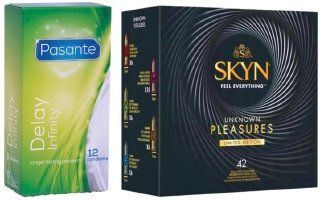 Набір з SKYN Pleasures, 42 шт + Pasante Infinity Delay, 12 шт SOS8068 фото