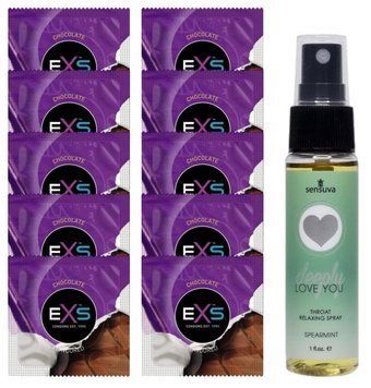 EXS Mixed Flavors Chocolate 10 шт + Sensuva Deeply Love You Spearmint (29 мл) SOS14110 фото