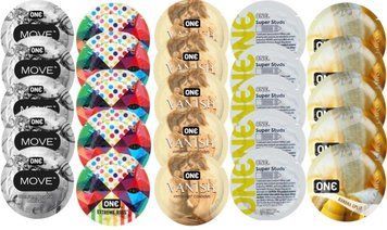 Набір з 25 шт One Move + ONE Ribs + ONE Vanish + ONE Studs + ONE Banana SOS8396 фото