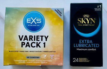 Набор Skyn ​​Extra Lube 24 шт. - EXS Mixed Variety Pack 1, 48 штук SOS3085 фото
