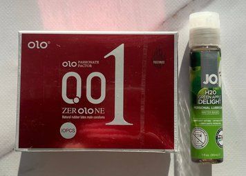 Комплект OLO Возбуждающие с разогревающим эффектом 001 10 шт + Смазка System JO H2O &mdash; Green Apple (30 мл) SOS2175 фото