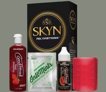Комплект SKYN Original 10 шт. + Набор Doc Johnson GoodHead Fundamentals Kit SOS5832 фото