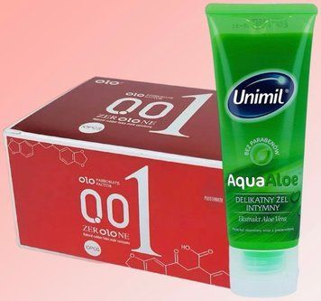 Набор OLO возбуждающие 001 (красные) 10 штук + Лубрикант Unimil Aloe 80 мл. SOS4624 фото