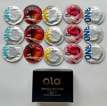Набор 25 штук OLO Feeling Ultrathin 001 + ONE Super Studs, Super Sensitive, Flavor Waves, Classic SOS2275 фото