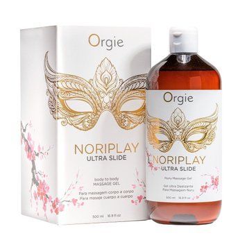 Гель для NURU-массажа Orgie &ndash; Noriplay Ultra Slide (500 мл), экстракт морских водорослей, простыня SX1528 фото
