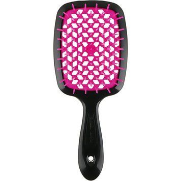 Расческа Janeke Superbrush Small (Черный-фуксия) 71SP234FUX фото