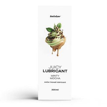 Лубрикант на водной основе Satisfyer Juicy Lubricant Minty Mocha water based 300 мл SX2727 фото