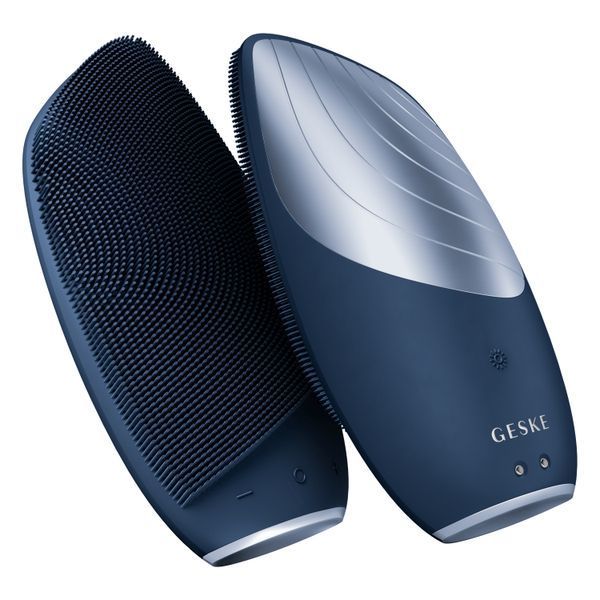Электронная звуковая термо щетка для лица GESKE Sonic Thermo Facial Brush 6в1 midnight HB0078 фото