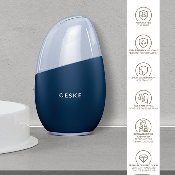 Массажер для лица GESKE Cool&Warm Eye and Face Massager 7в1 midnight HB0290 фото