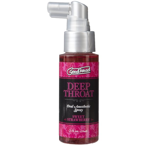 Спрей для глубокого минета Doc Johnson GoodHead DeepThroat Spray - Sweet Strawberry 59 мл  SO2801 фото