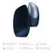 Электронная звуковая термо щетка для лица GESKE Sonic Thermo Facial Brush 6в1 midnight HB0078 фото 2