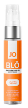 Стимулирующий гель для оральных ласк JO BLŌ Orange Lemonade - Апельсиновый лимонад (30 мл) SX4603 фото