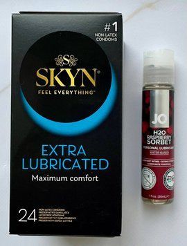 Комплект Skyn Extra Lube 24 штук - Лубрикант System JO H2O &mdash; Raspberry Sorbet (30 мл) SOS2814 фото