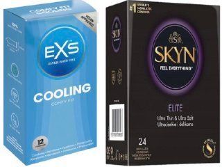 Набор с SKYN Elite 24 шт + EXS Cooling. 12 шт SOS7969 фото
