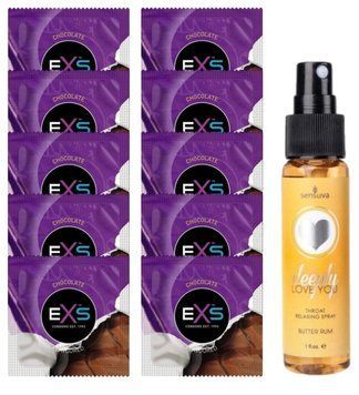 EXS Mixed Flavors Chocolate 10 шт + Sensuva Deeply Love You Butter Rum (29 мл) SOS14111 фото