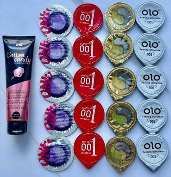 Набор 20 штук One, Olo + лубрикант Intt Cotton Candy (100 мл) SOS3978 фото