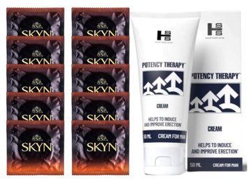 Комплект Skyn Warming 10 шт + Potency Therapy Cream (50 мл)  SOS14462 фото