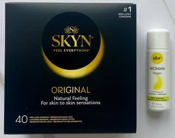 Набір SKYN Original 40 шт + Лубрикант pjur Woman Vegan 30 мл SOS2026 фото