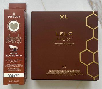 Комплект LELO HEX Respect XL 36 Pack - Спрей Sensuva Deeply Love You Chocolate Coconut (29 мл) SOS2864 фото