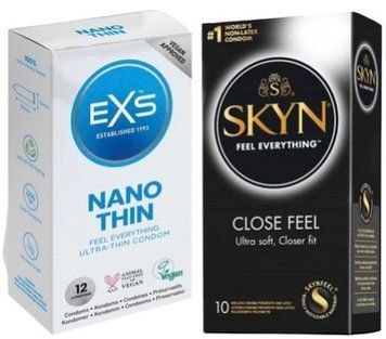 Набір з SKYN Close Feel 10 шт + EXS NANO Thin 12 шт SOS7870 фото