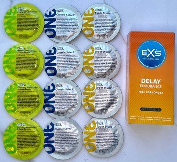 набор 12 шт ONE Super Studs, Glowing Pleasures, Classic + EXS Delay (12 шт.) SOS3928 фото