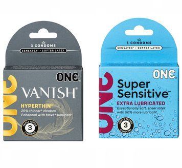 ONE Super Sensitive Triple Set 3 шт и ONE Vanish Triple Set 3 шт SOS613 фото