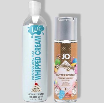 Wet Oral Play Whipped Cream (118 мл) + JO Candy Shop Butterscotch (60 мл) LB787 фото