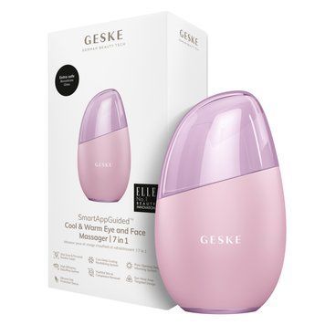 Массажер для лица GESKE Cool&Warm Eye and Face Massager 7в1 pink HB0291 фото