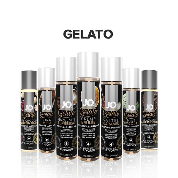 Змазка на водній основі System JO GELATO CremeBrulee (30 мл) без цукру, парабенів та пропіленглікол SO1462 фото