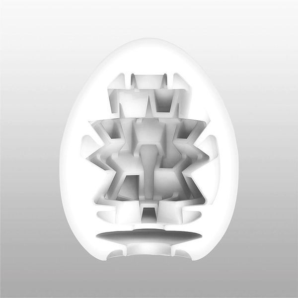 Мастурбатор-яйцо Tenga Egg Boxy с геометрическим рельефом SO5488 фото