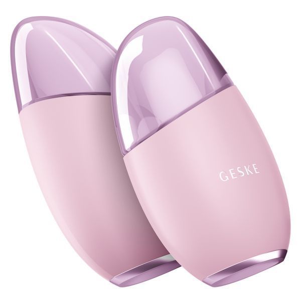 Массажер для лица GESKE Cool&Warm Eye and Face Massager 7в1 pink HB0291 фото