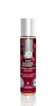 Змазка на водній основі System JO H2O &mdash; Raspberry Sorbet (30 мл) без цукру, рослинний гліцерин SO1468 фото