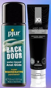 Набор лубрикантов pjur backdoor Regenerating 30 мл + System JO H2O GEL ORIGINAL (240 мл) LB467 фото