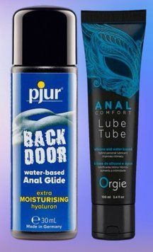 Набор лубрикантов pjur backdoor Comfort water glide 30 мл + ANAL COMFORT, 100 мл ORGIE LB418 фото