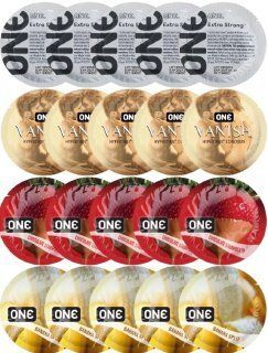 Набор с 20 шт ONE Extra strong + ONE 𝐕𝐀𝐍𝐈𝐒𝐇 𝐇𝐲𝐩𝐞𝐫𝐭𝐡𝐢𝐧 + ONE Chocolate Strawberry + ONE Banana Split SOS8197 фото