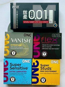 Набір 22 шт ONE Vanish, Sensitive, Flex, Super Studs + Muaisi Black SOS1477 фото