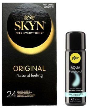 Комплект SKYN Original 24 шт + Pjur Aqua Panthenol 30 мл SOS13245 фото
