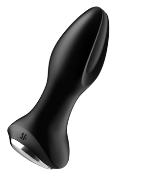 Анальная смарт-вибропробка с жемчужным массажем Satisfyer Rotator Plug 2+ Black SO6279 фото