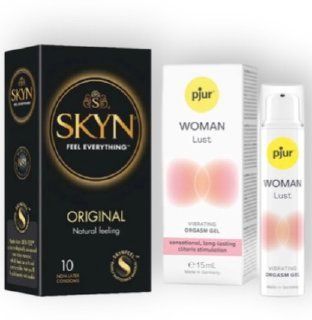 SKYN Original 10 шт + pjur Woman Lust 15 мл SOS6808 фото