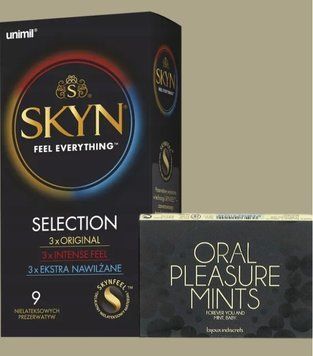Набір Skyn Selection 9 шт + М'ятні цукерки для орального сексу Bijoux Indiscrets Oral Pleasure Mints &ndash; Peppermint SOS5059 фото