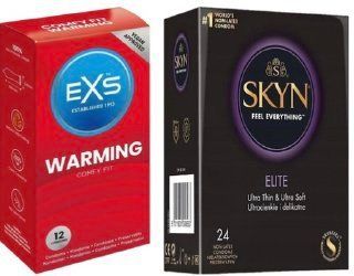 Набор с SKYN Elite 24 шт + EXS Warming, 12 шт SOS7970 фото