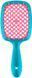 Гребінець Janeke Superbrush Small (Бірюзовий з рожевим) 86SP234AR фото