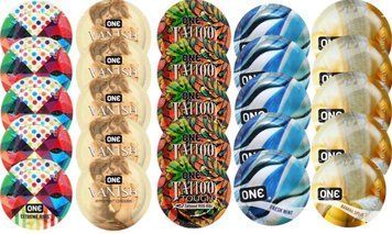 Набор с 25 шт One Extreme ribs + ONE 𝐕𝐀𝐍𝐈𝐒𝐇 + ONE Tattoo Touch + ONE Fresh Mint + ONE Banana Split SOS8247 фото