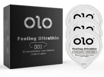 OLO Feeling Ultrathin - ультратонкие - 001 (пачка 3 штук) OL15 фото