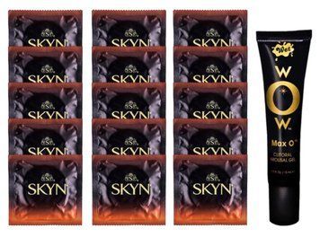 Комплект Skyn Warming 15 шт + Wet Wow Max O Clitoral Arousal Gel 15 мл SOS14513 фото