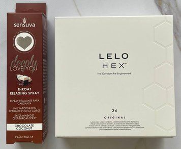 Комплект LELO HEX Original 36 Pack - Спрей Sensuva Deeply Love You Chocolate Coconut (29 мл) SOS2865 фото