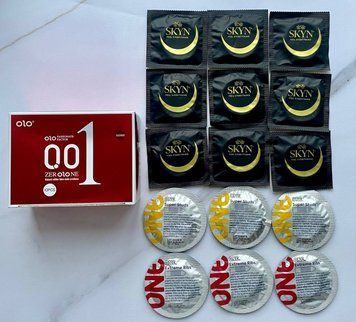 Набор 9 шт Skyn ​​Original - 6 шт One Super Studs, Extreme Ribs - 10 шт OLO Возбуждающие 001 SOS2527 фото