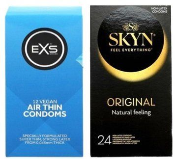 Набор с SKYN ORIGINAL 24 ШТ. + EXS Air Thin 12 шт SOS7921 фото